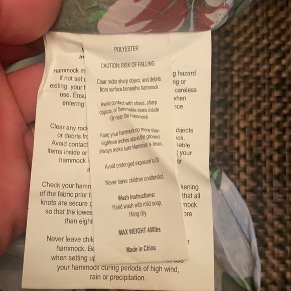 Hammock Ultra Light Firelite Packable 400 lbs Parachute  Quality Tech Fabric - Picture 6 of 11